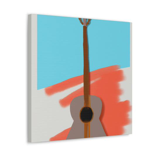 Guitar of Minimalism - Canvas