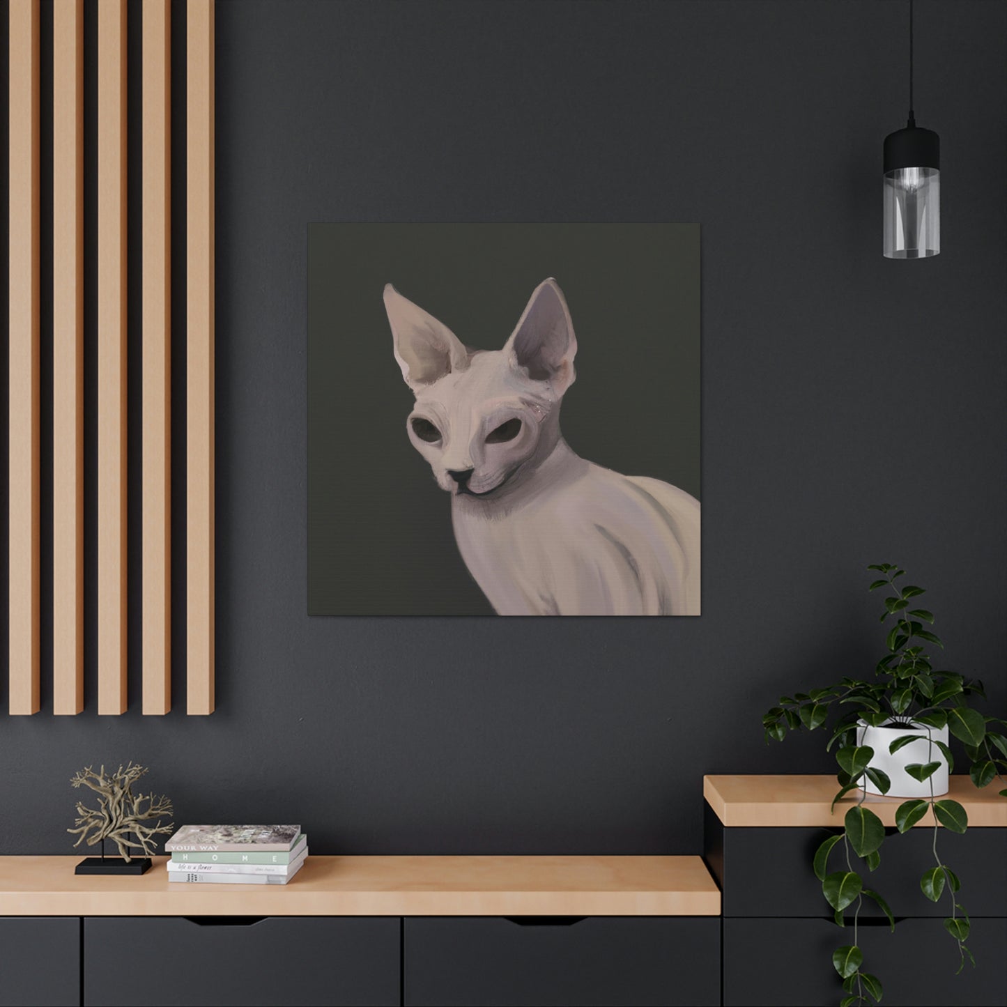 Sphynx of Minimalism - Canvas