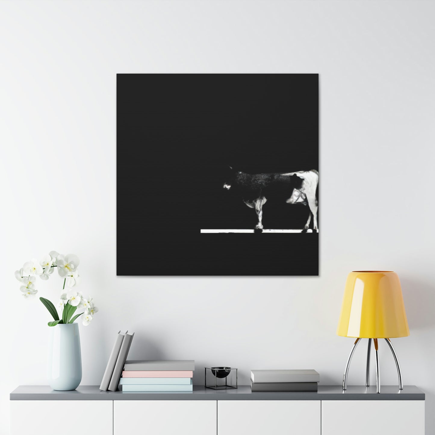 Milk Cow Simplicity - Canvas