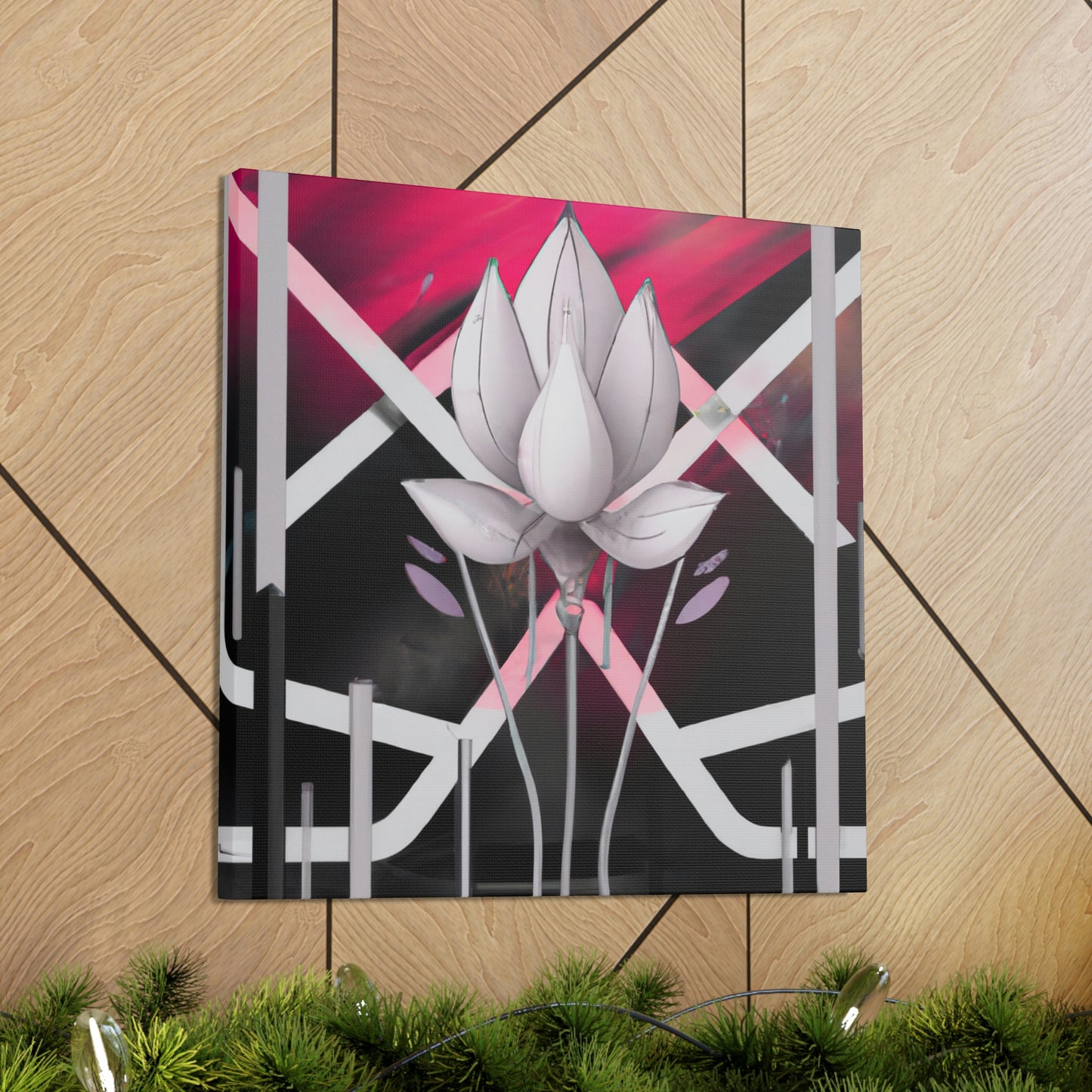 "Lotus Blossoms Arise" - Canvas