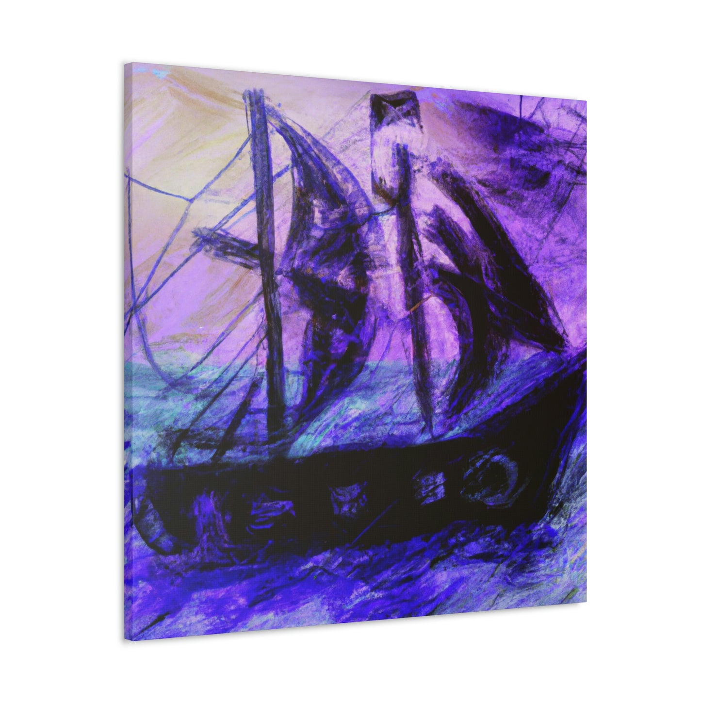 "The Calm Sea Voyage" - Canvas