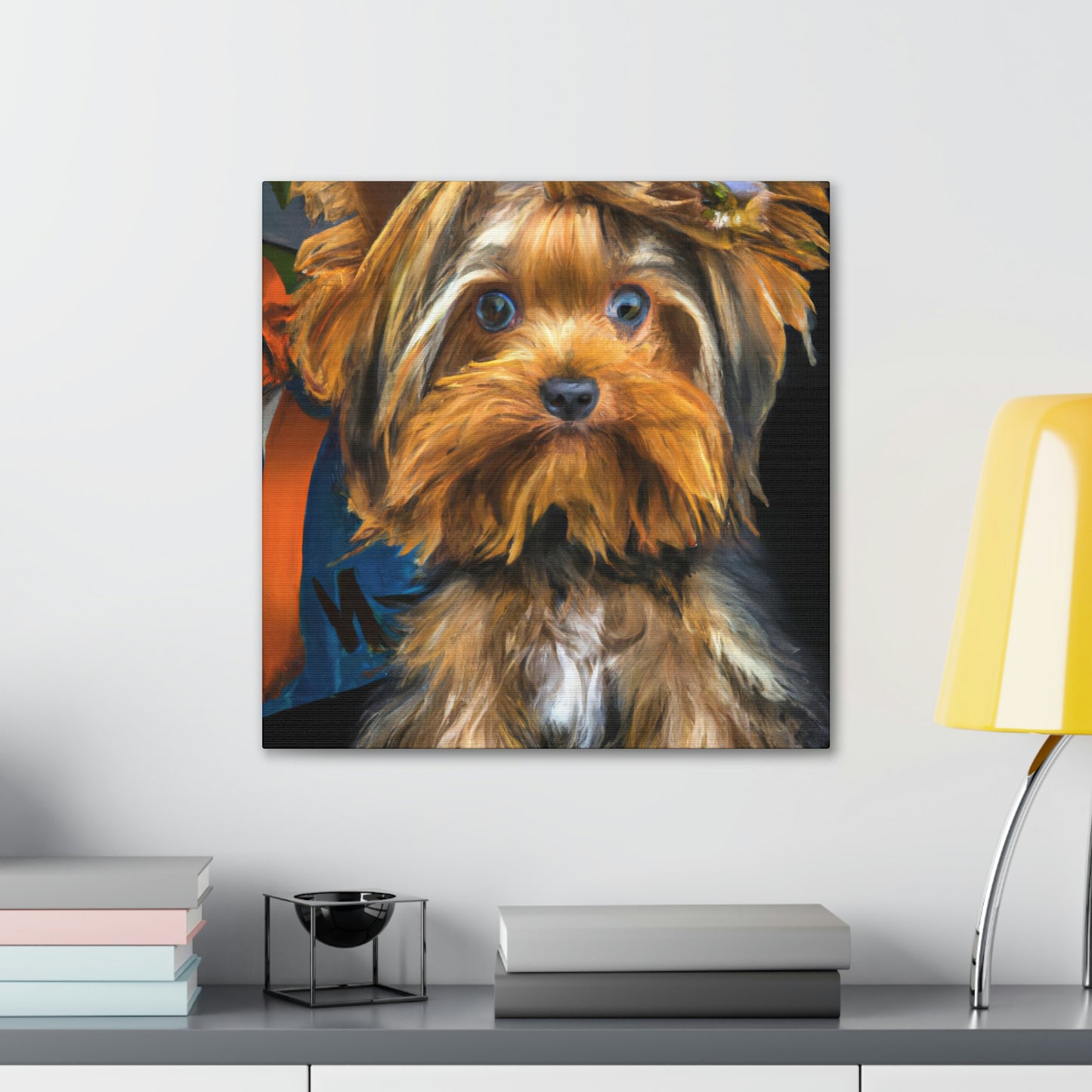 "Yorkshire Terrier Surrealism" - Canvas