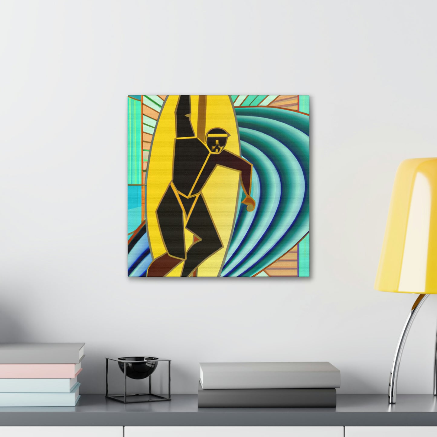 "Surfing the Jazz Age" - Canvas