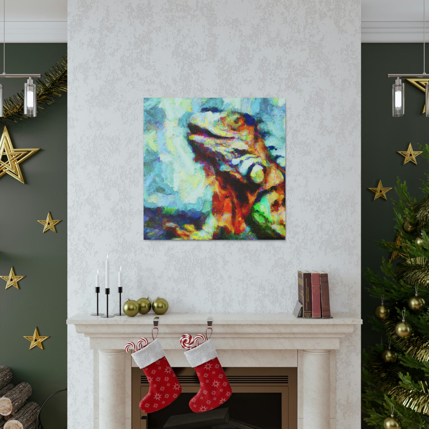 Reptiles in Impressionism - Canvas