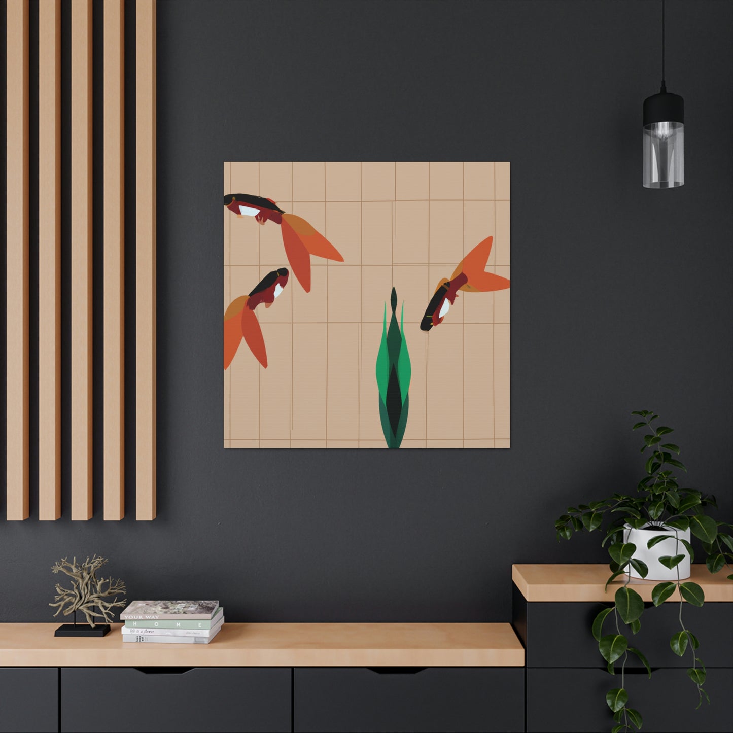 Swordtail's Minimalism - Canvas