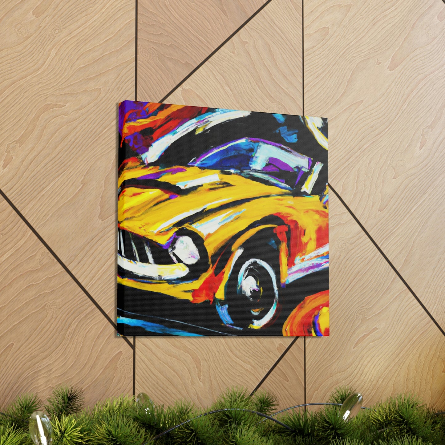 "Classic Automobile Dreaming" - Canvas