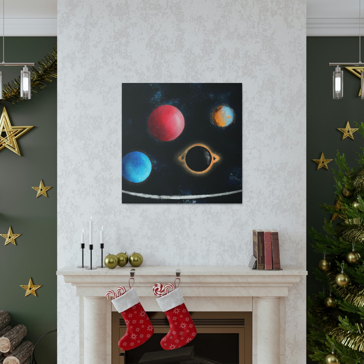 Planets in the Cosmos - Canvas