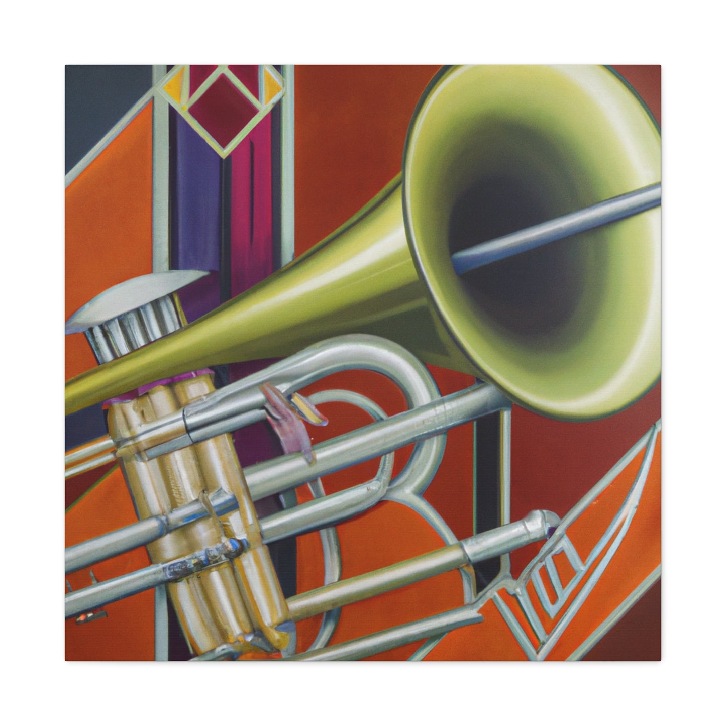 "Tuned Trumpet Symphony" - Canvas