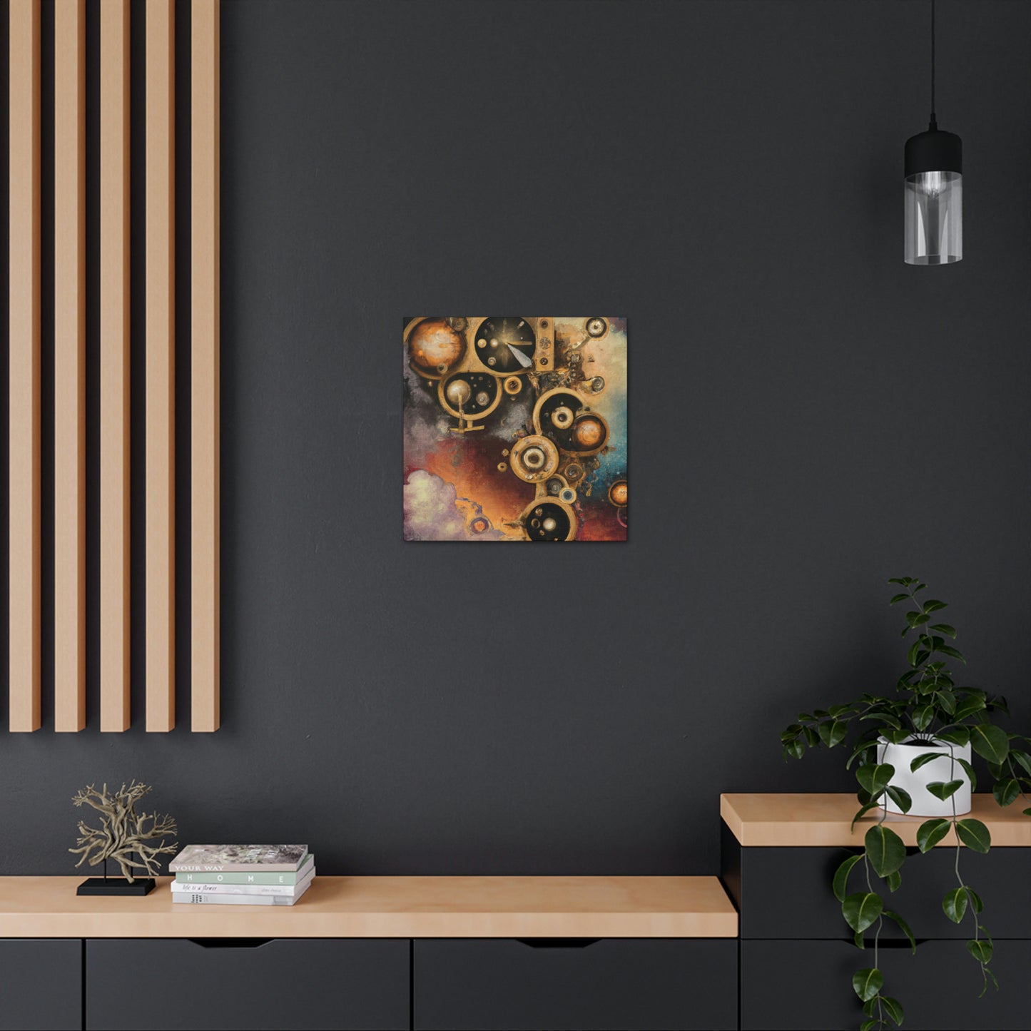 Levitating Nebula Wonders - Canvas