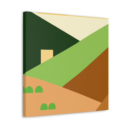 Countryside of Minimalism - Canvas