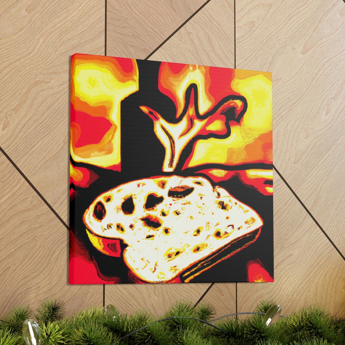 "Bread in Pop Style" - Canvas