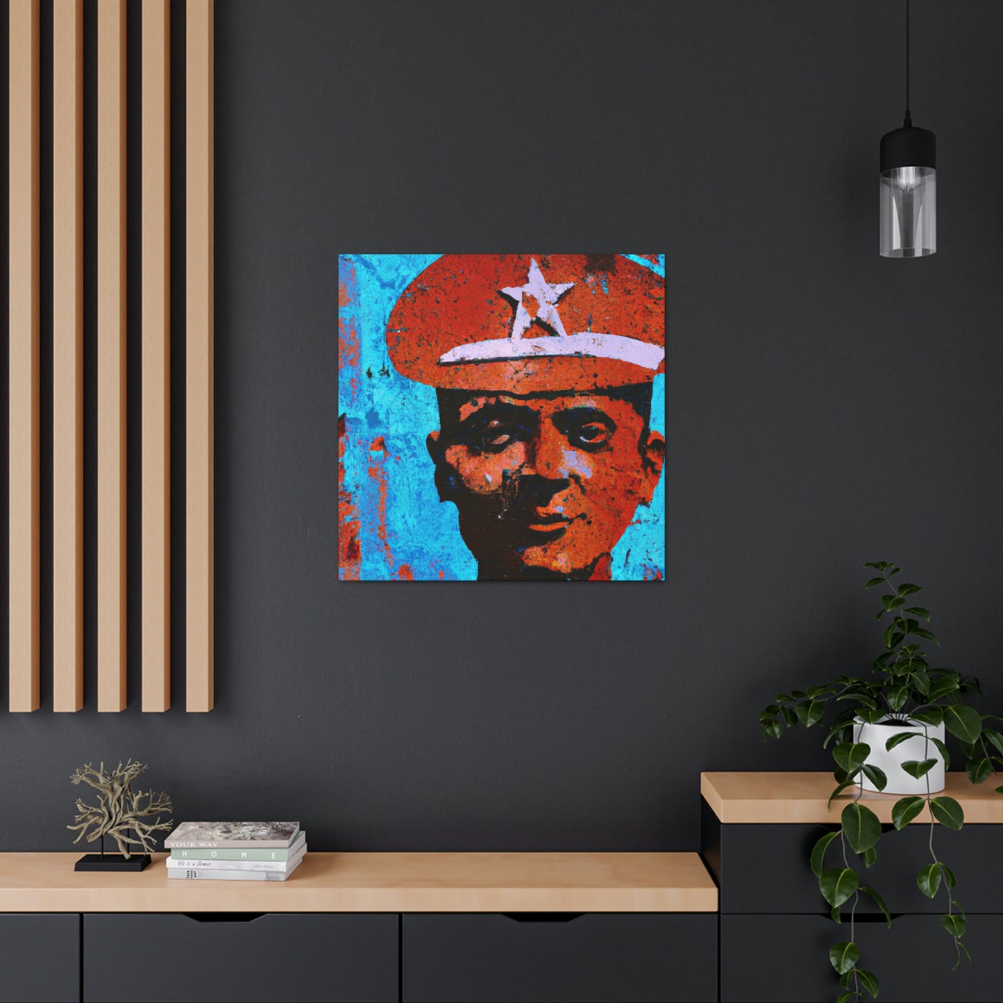 Soldier in Pop Art - Canvas