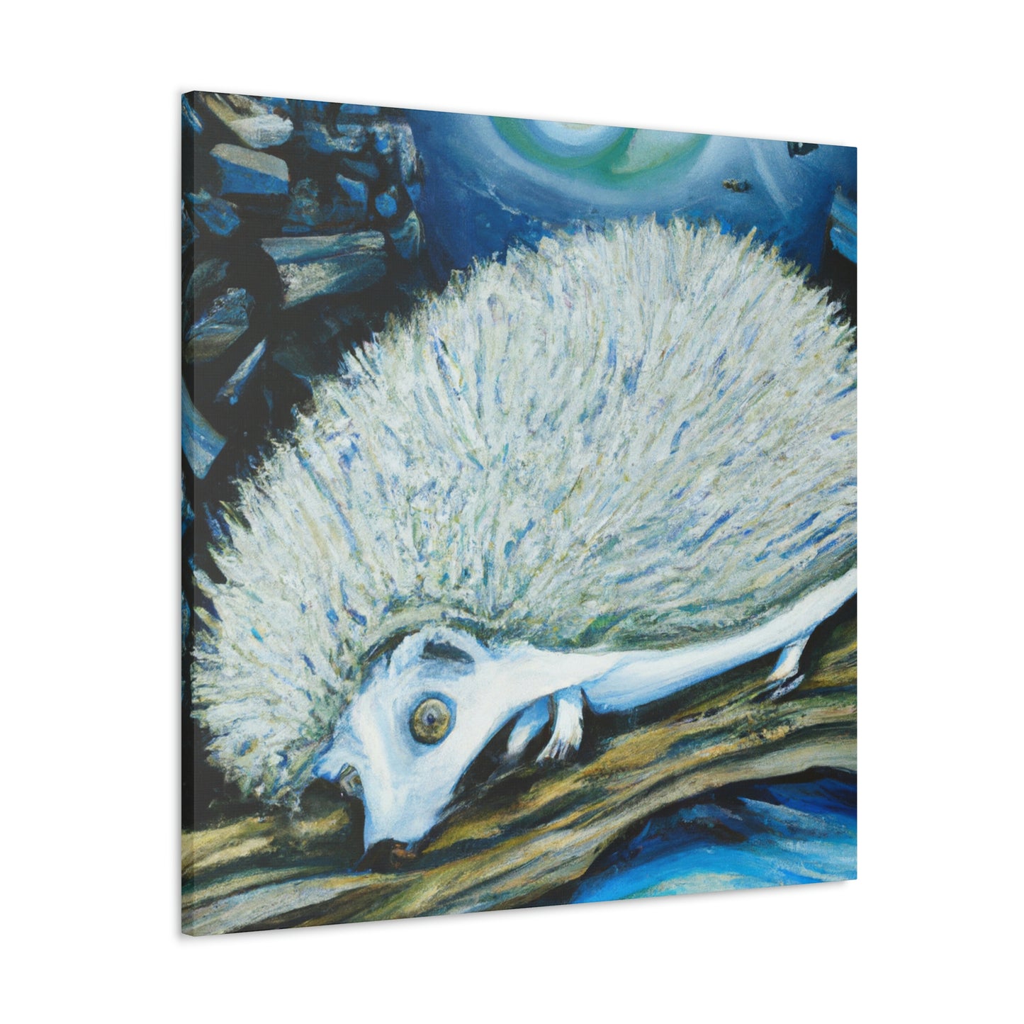 Hedgehog in Dreamland - Canvas