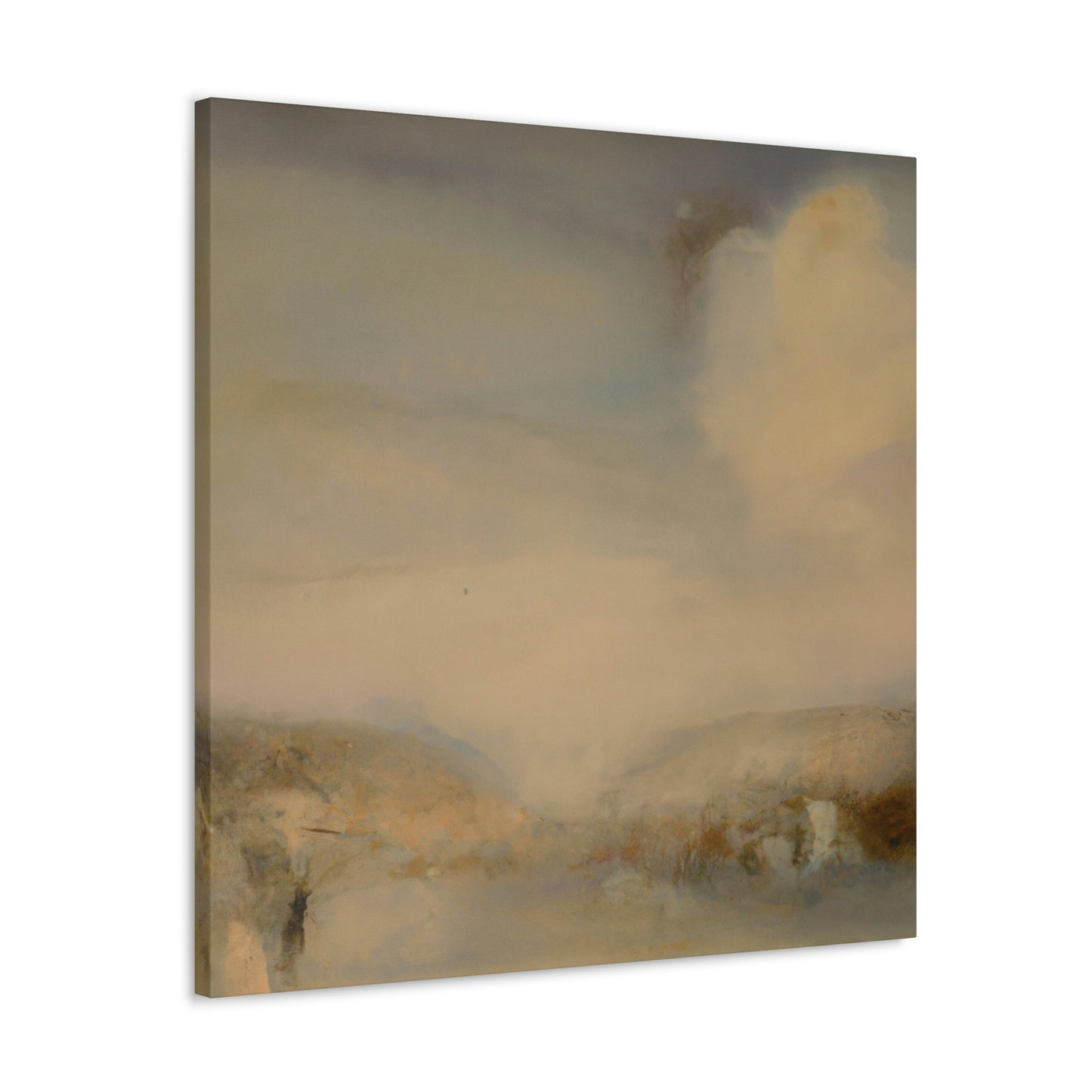 "Bay at Dusk Setting" - Canvas