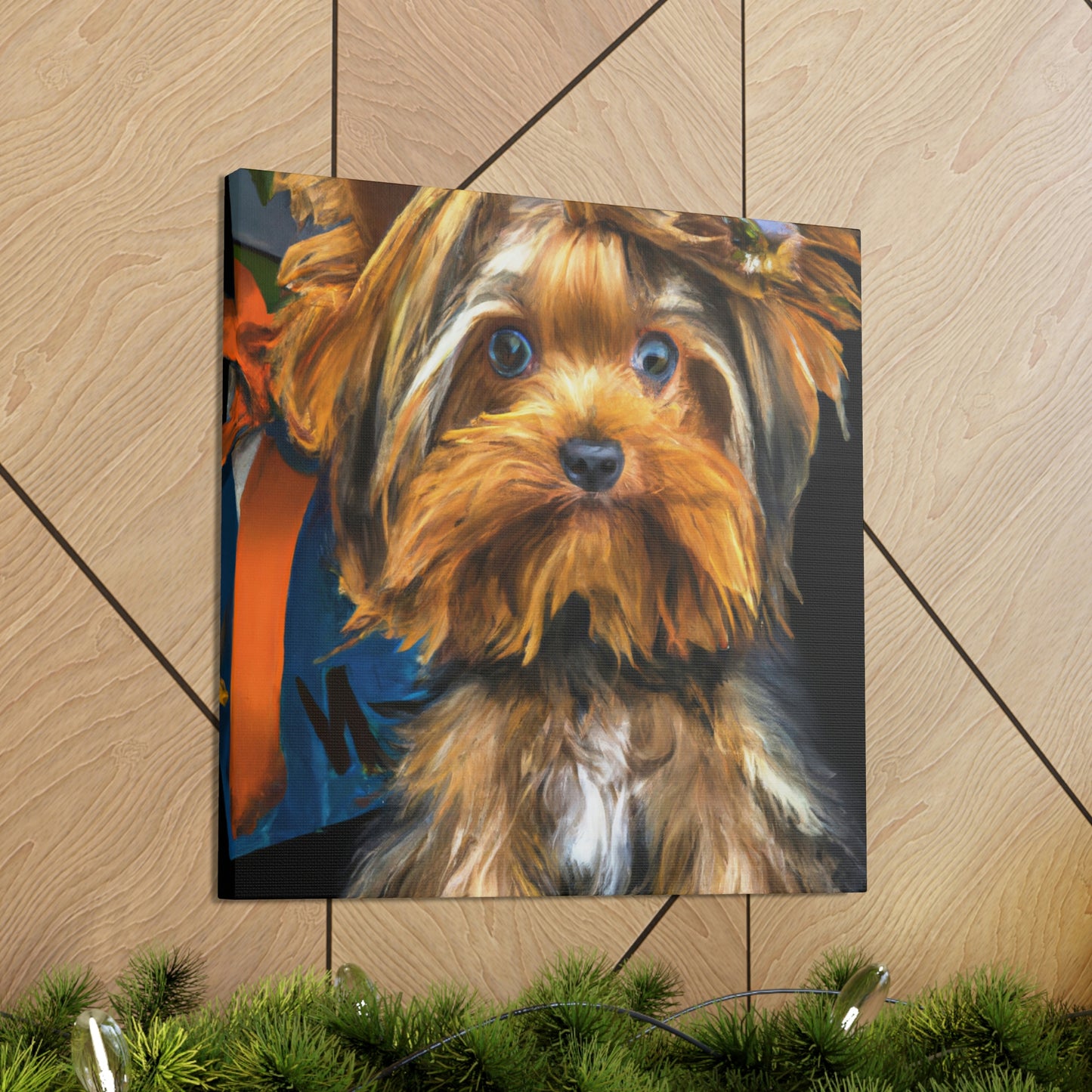 "Yorkshire Terrier Surrealism" - Canvas