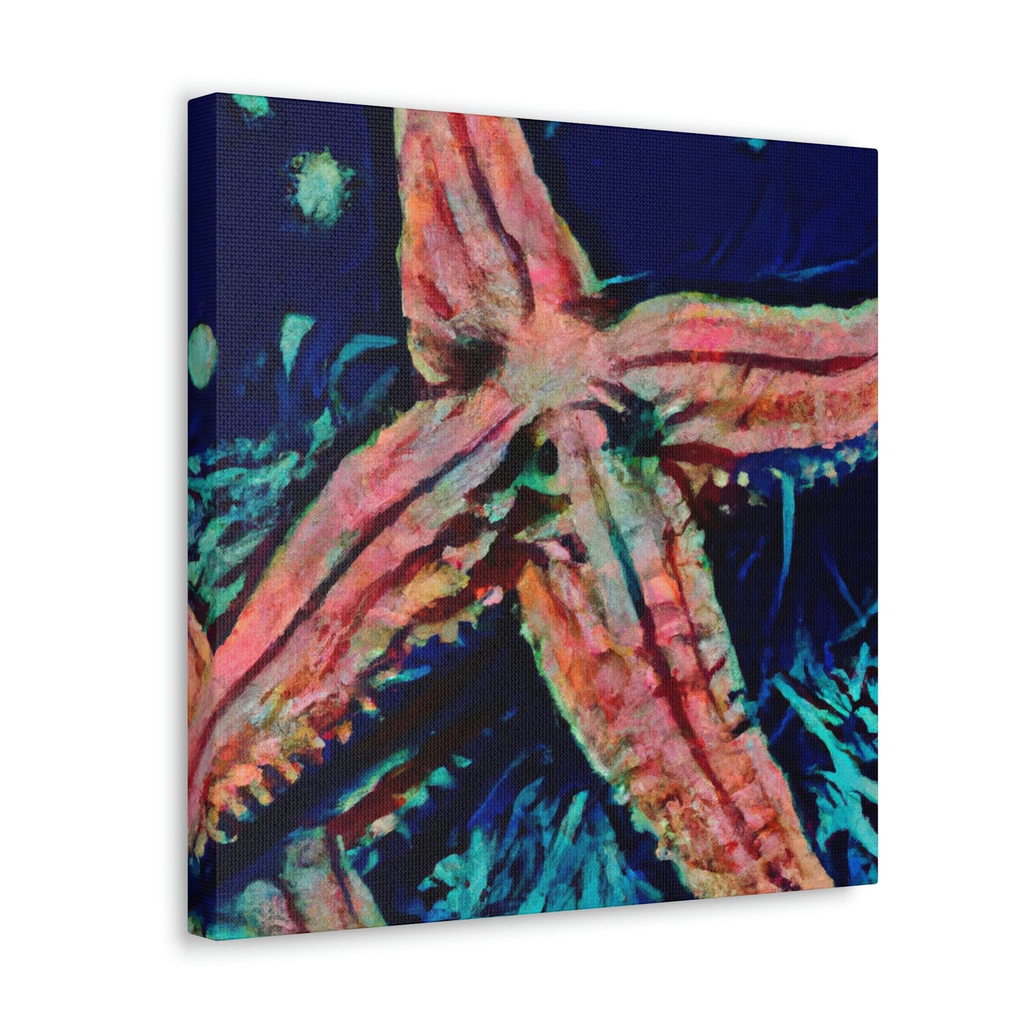 "Starfish on the Shoreline" - Canvas