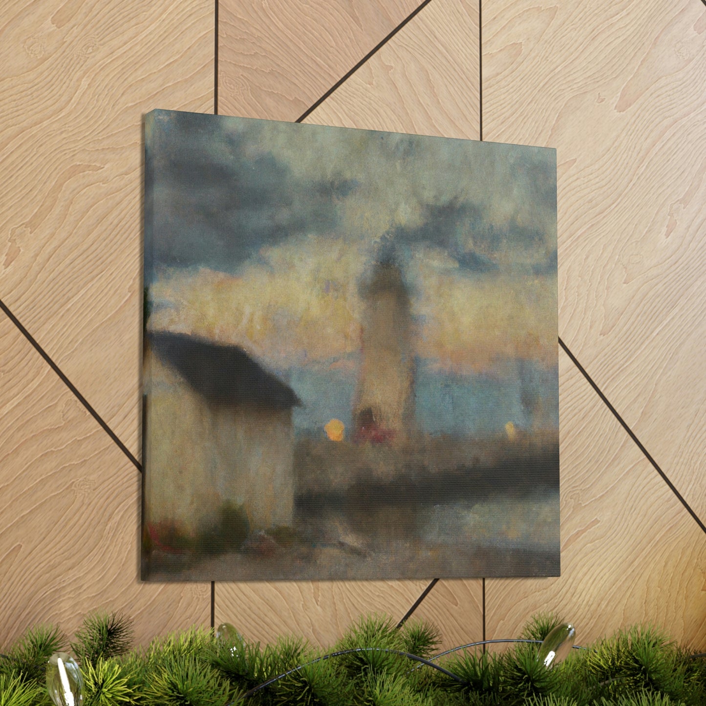 "Lighthouse on the Coast" - Canvas