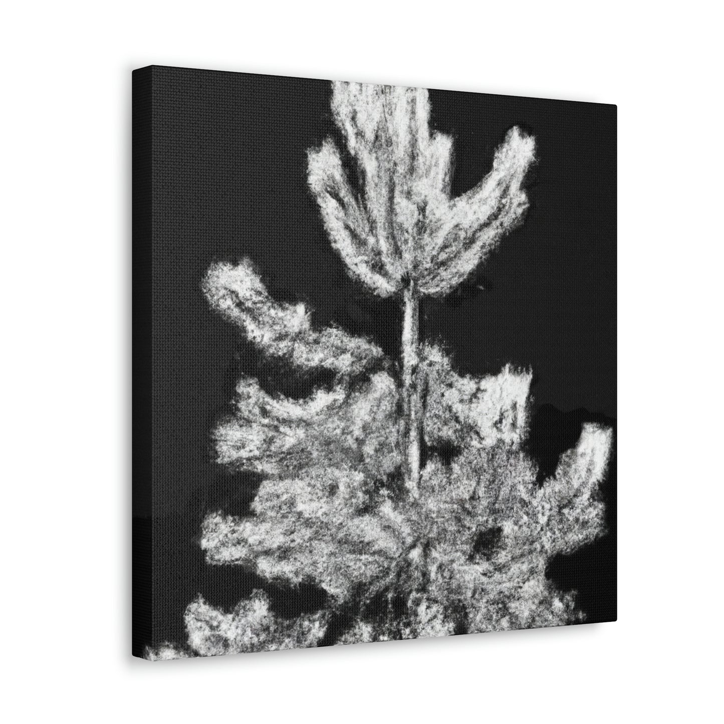 "Pine Trees in Deco" - Canvas