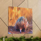 "Echidna's Hidden Beauty" - Canvas