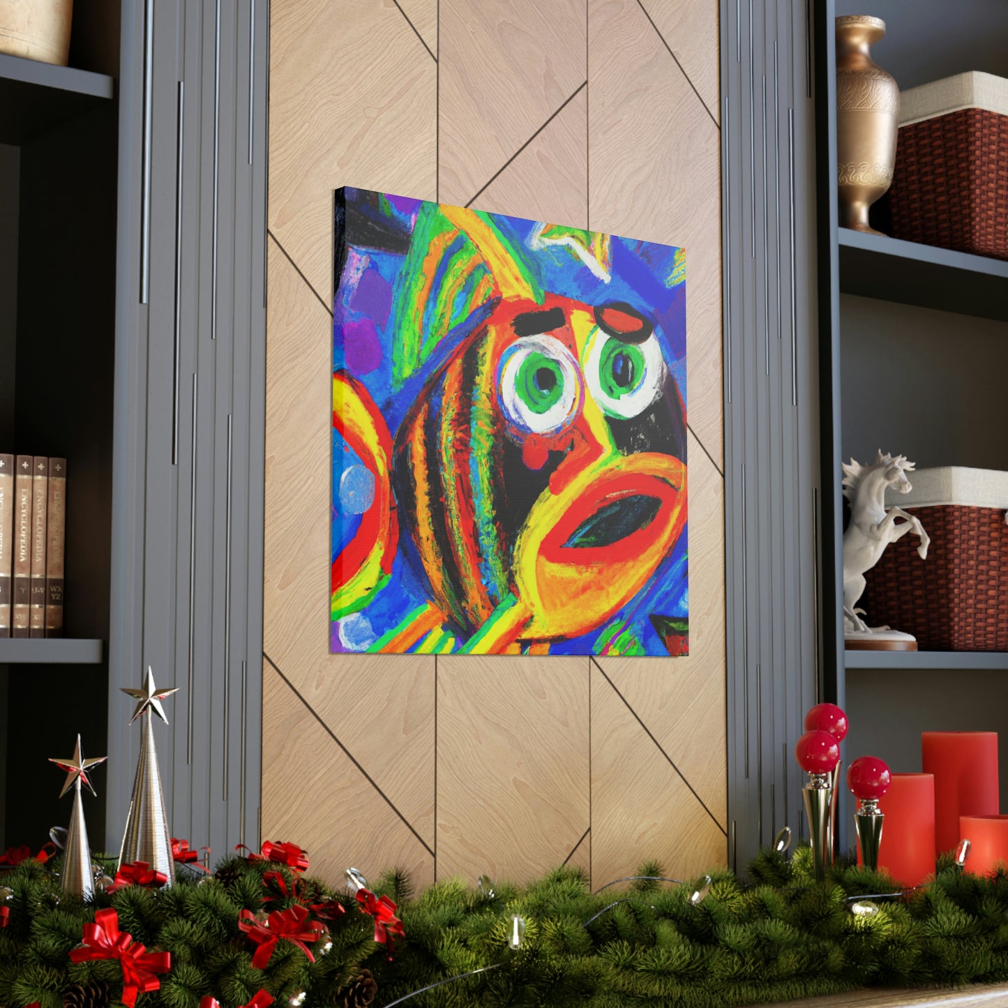 Rainbow Fish Harmony - Canvas