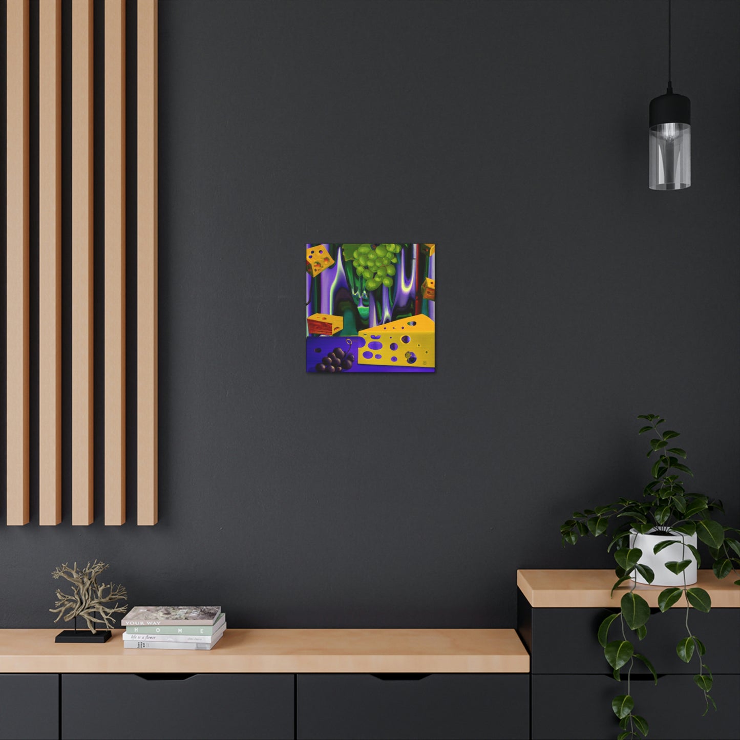 Cheese and Grapes Dream - Canvas