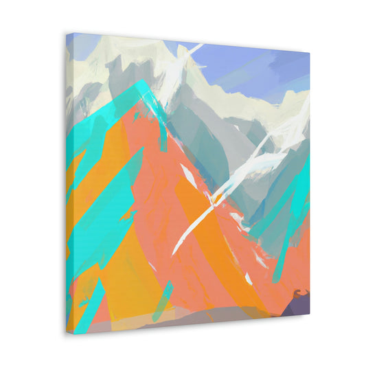 Mountain Abstraction 1940s - Canvas