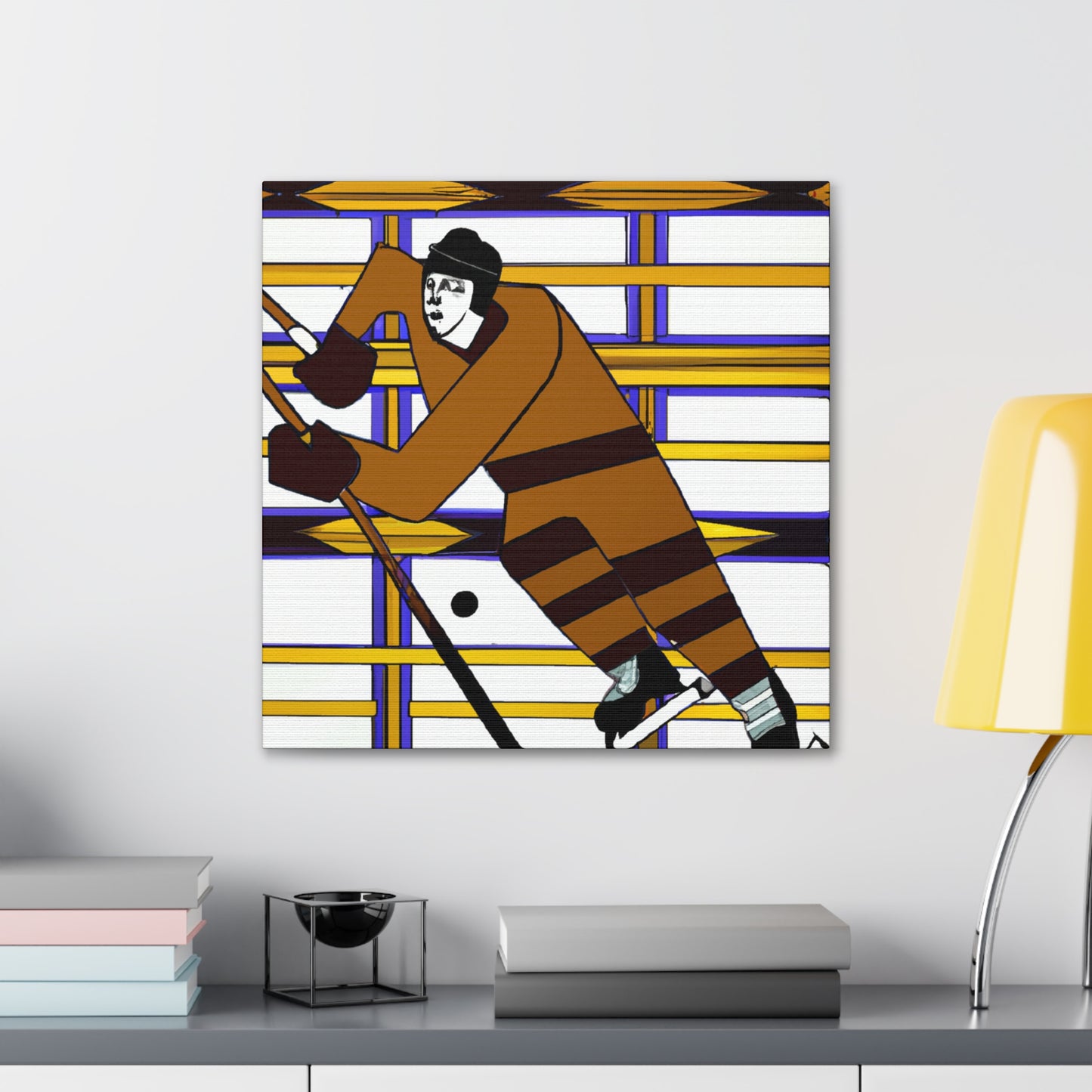 Score a Deco Hat-Trick - Canvas