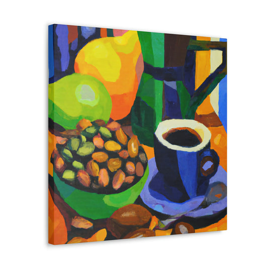 Coffee in Fauvism - Canvas