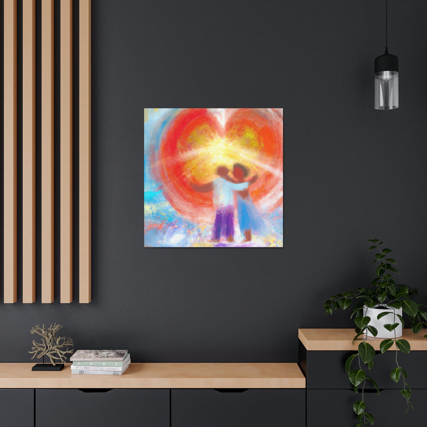 "Love Halo Illuminated" - Canvas