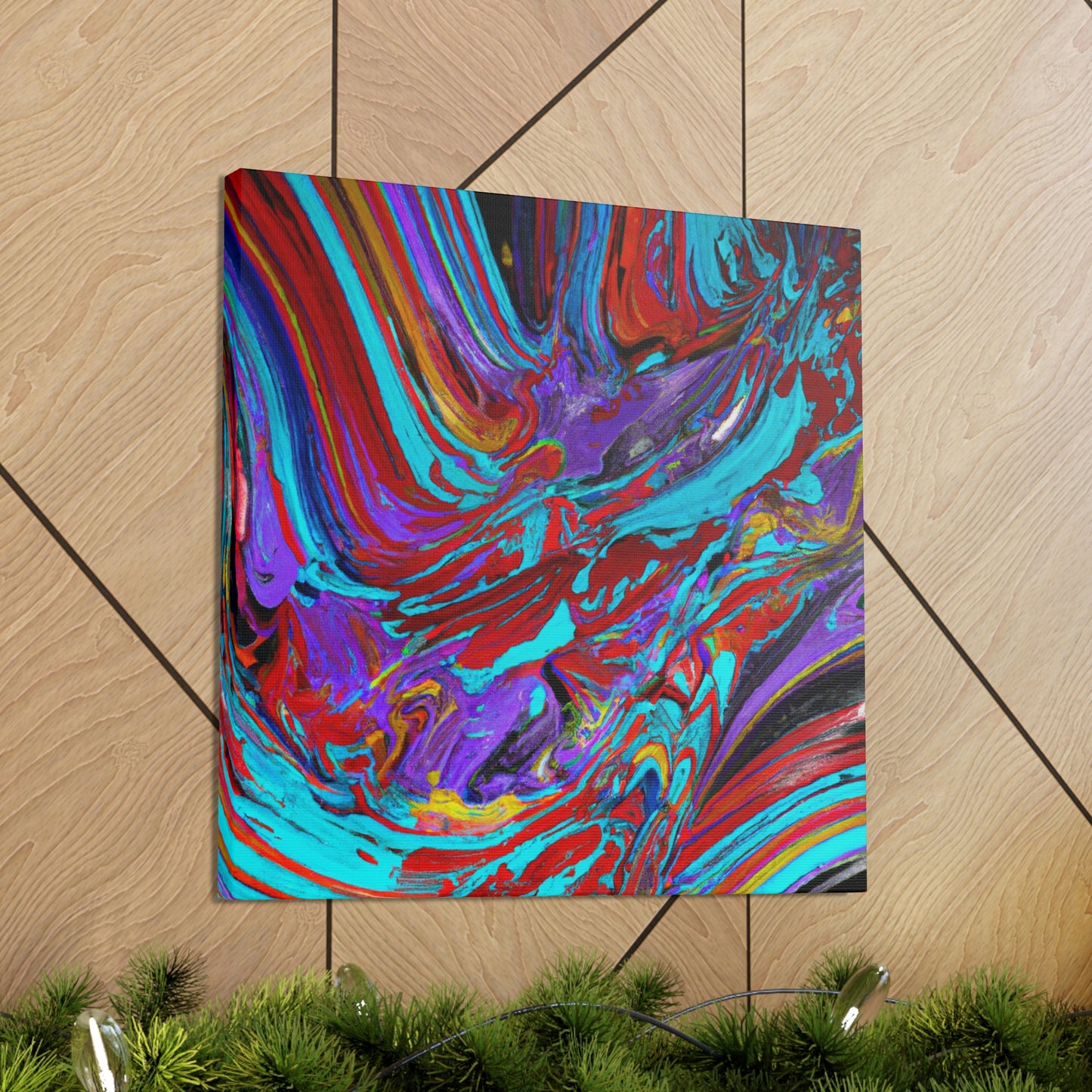 "Dynamic Flowing Melodies" - Canvas