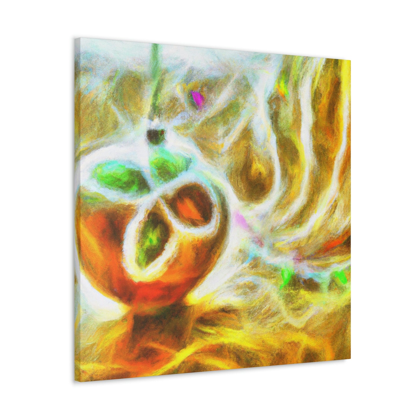 Festive Christmas Ornaments - Canvas