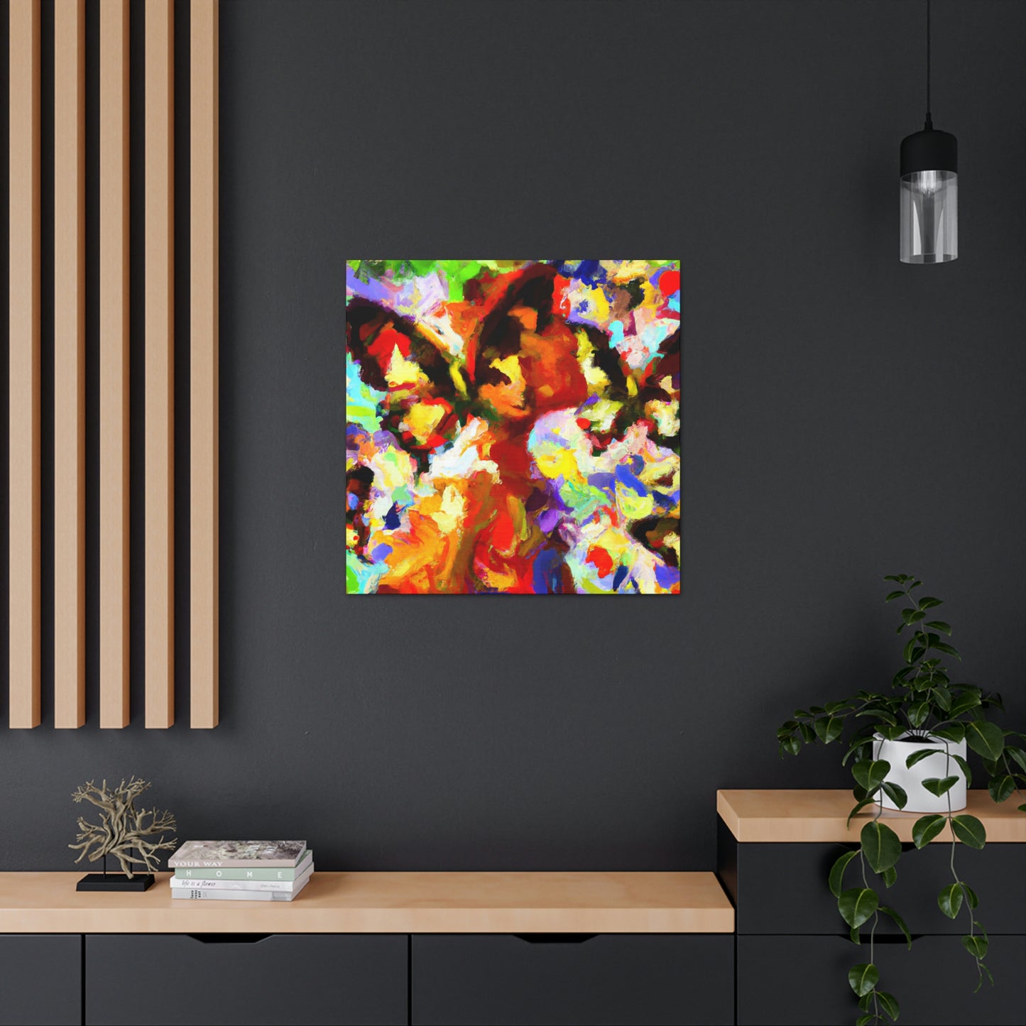 Love Butterfly Dance - Canvas