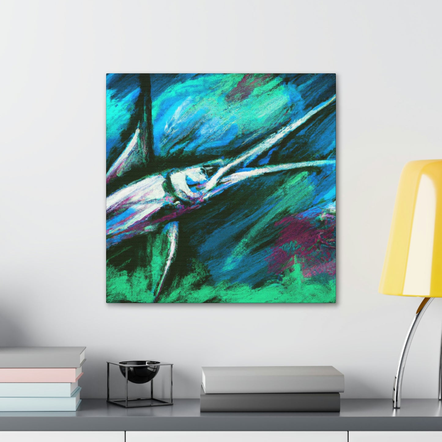 Swordfish Sword Dance - Canvas