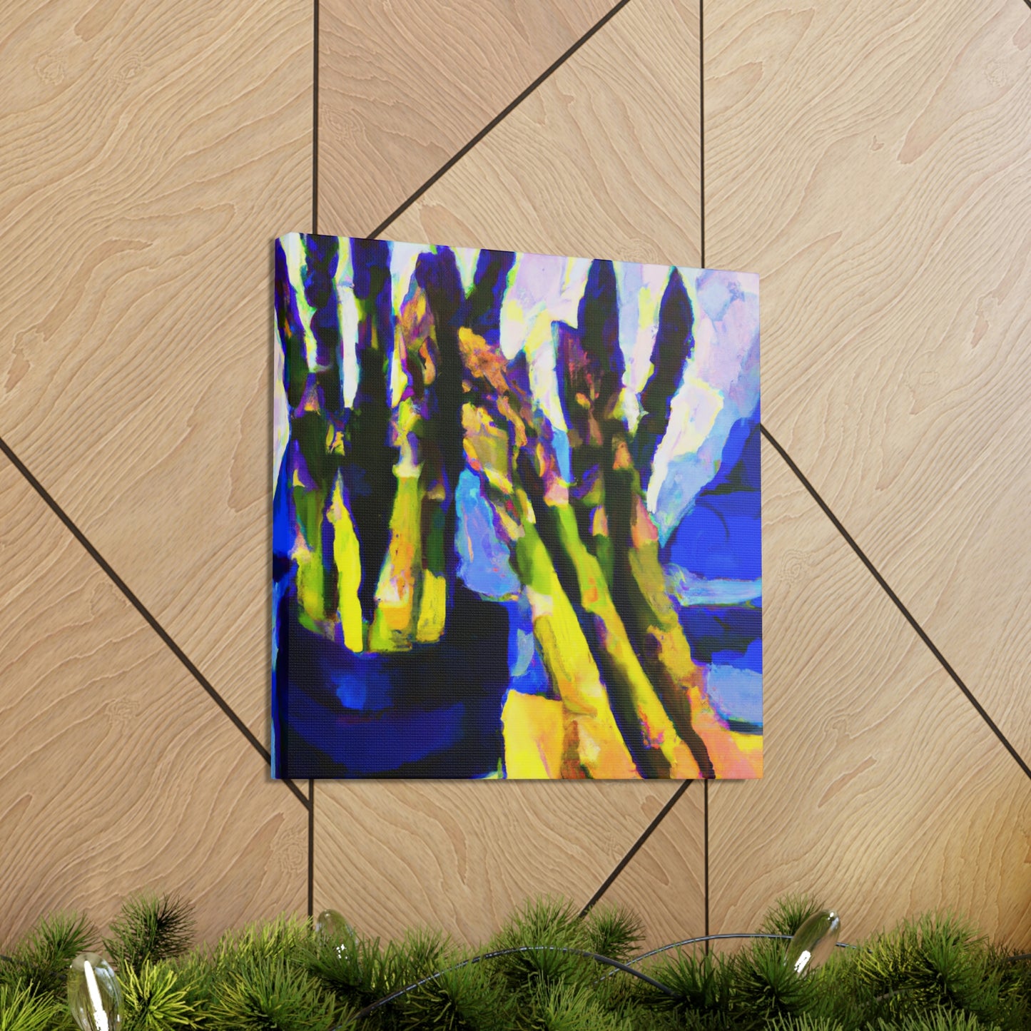 "Asparagus in Fauvism" - Canvas