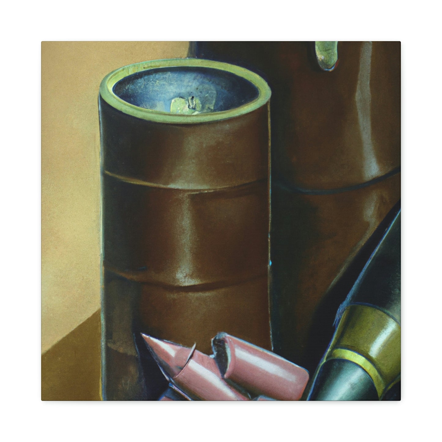 "Ammo of War Armory" - Canvas