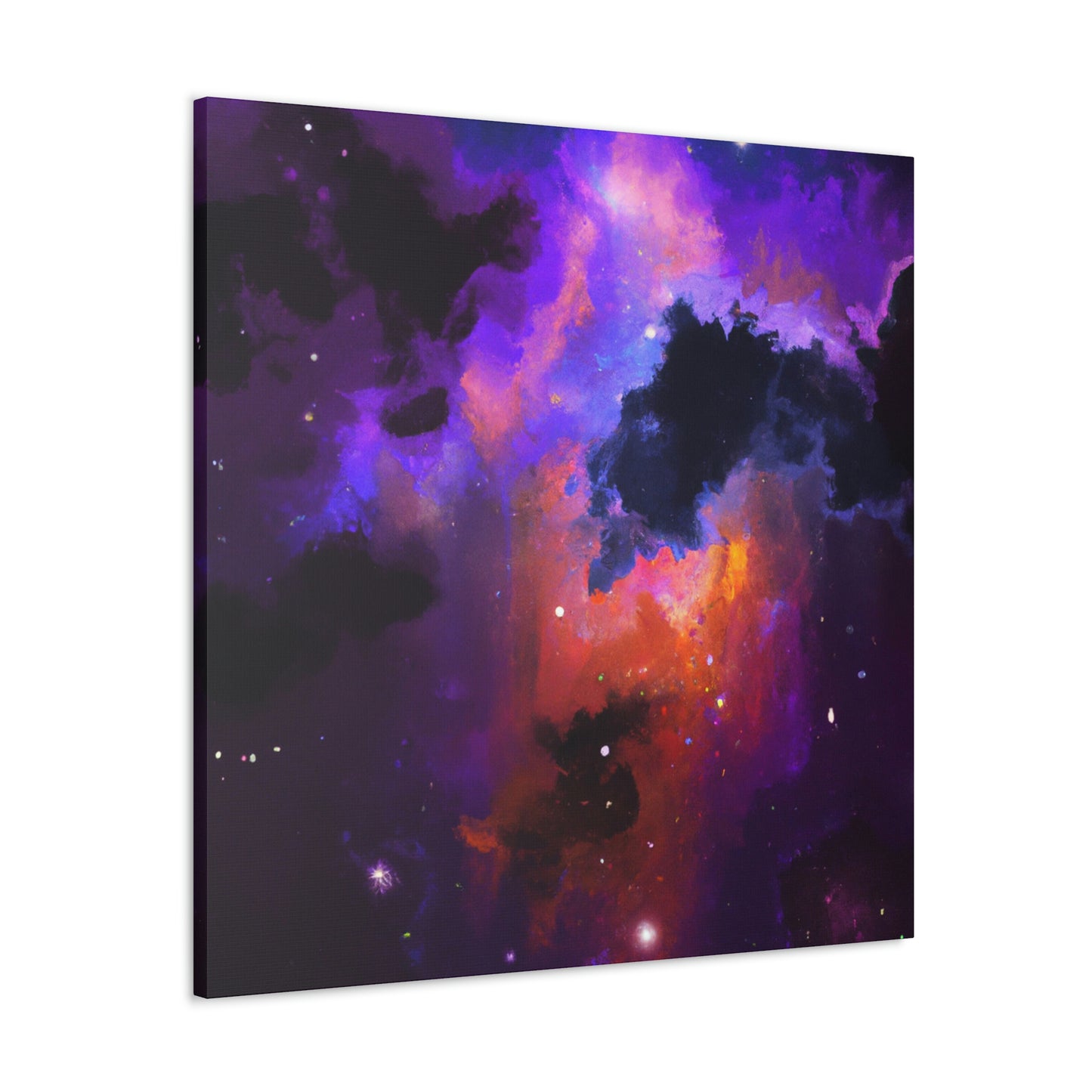 "A Cosmic Nebula Vision" - Canvas