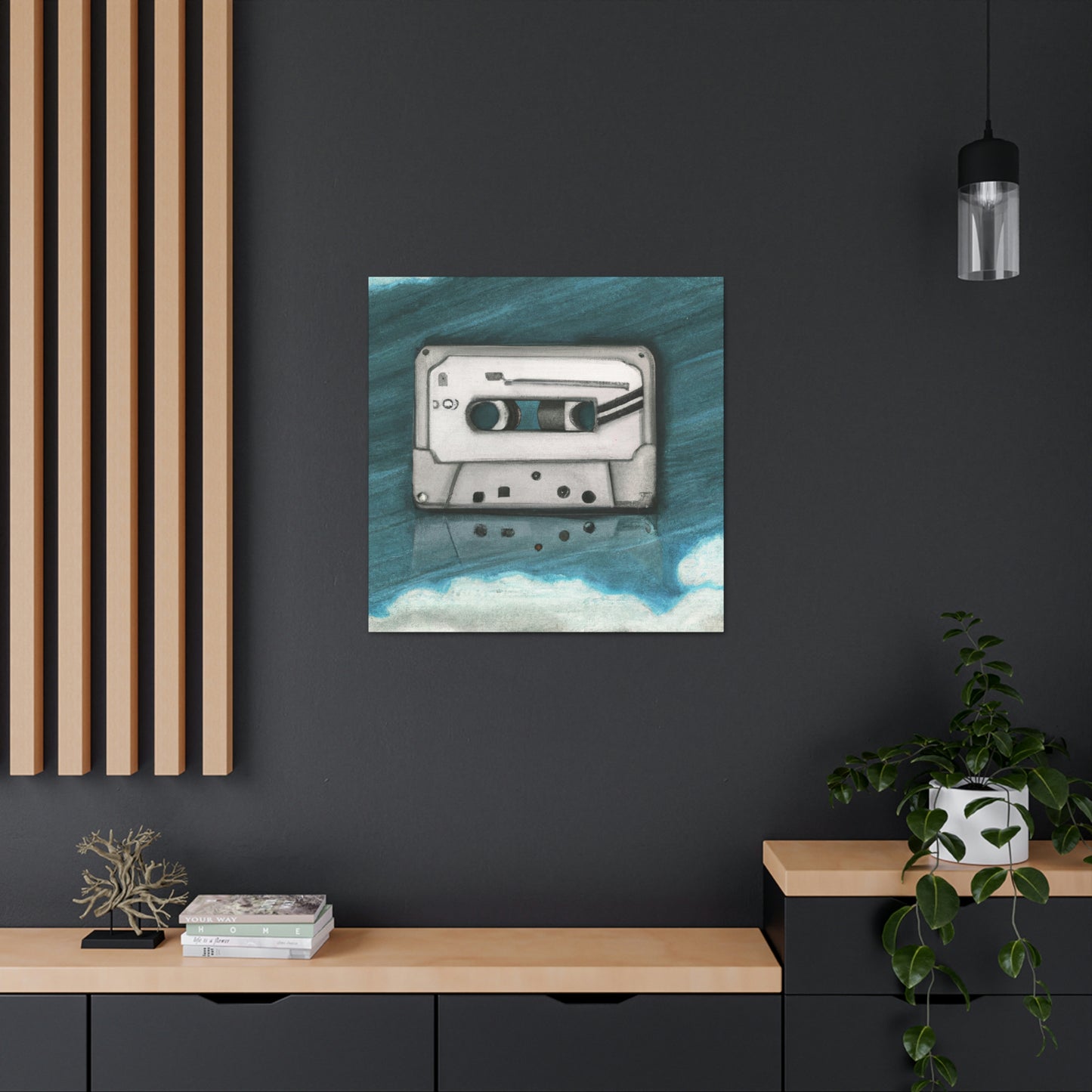 "Cassettes in Fantasia". - Canvas