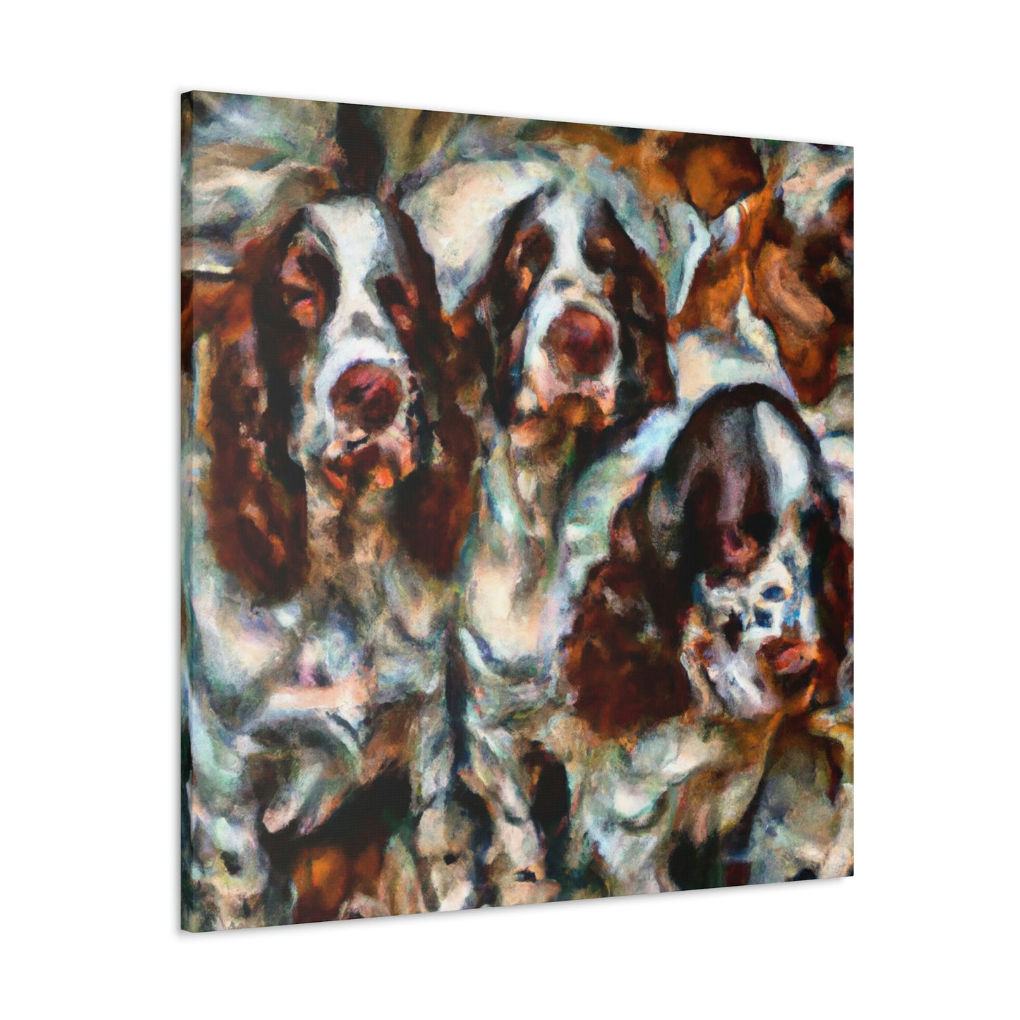 "Spaniel in Expressionism" - Canvas