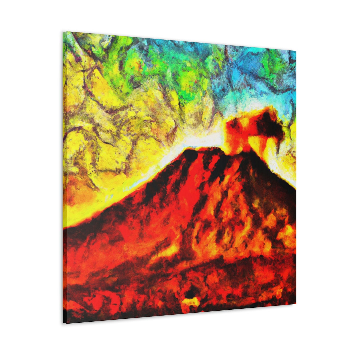 Volcanic Eruption Beauty - Canvas