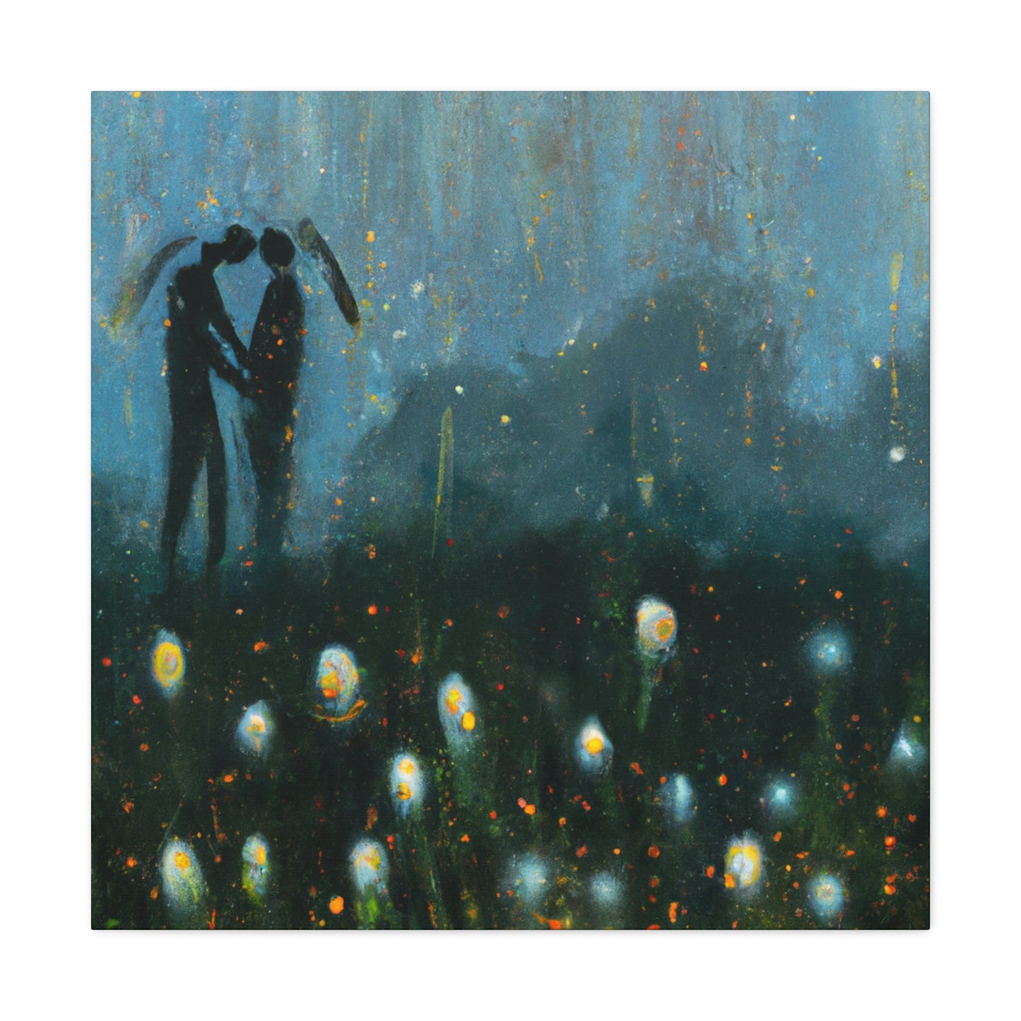 Love of Fireflies  - Canvas