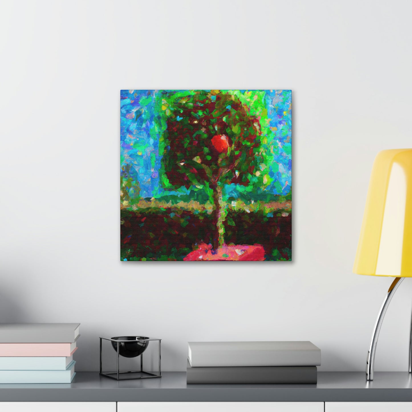 "Apple Tree Harvest Joy" - Canvas