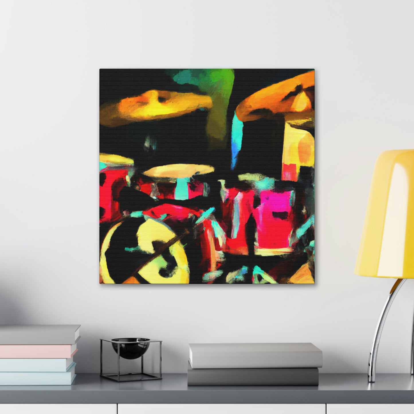 Drums of Abstracted Reality - Canvas