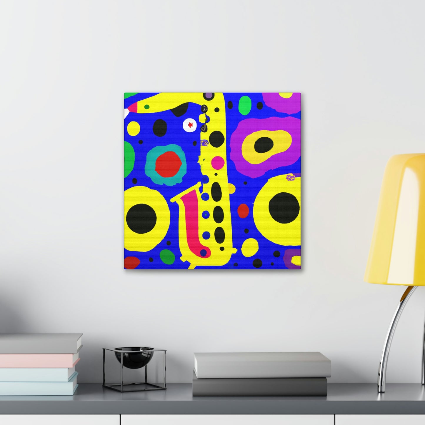 Saxophone Blues Symphony - Canvas