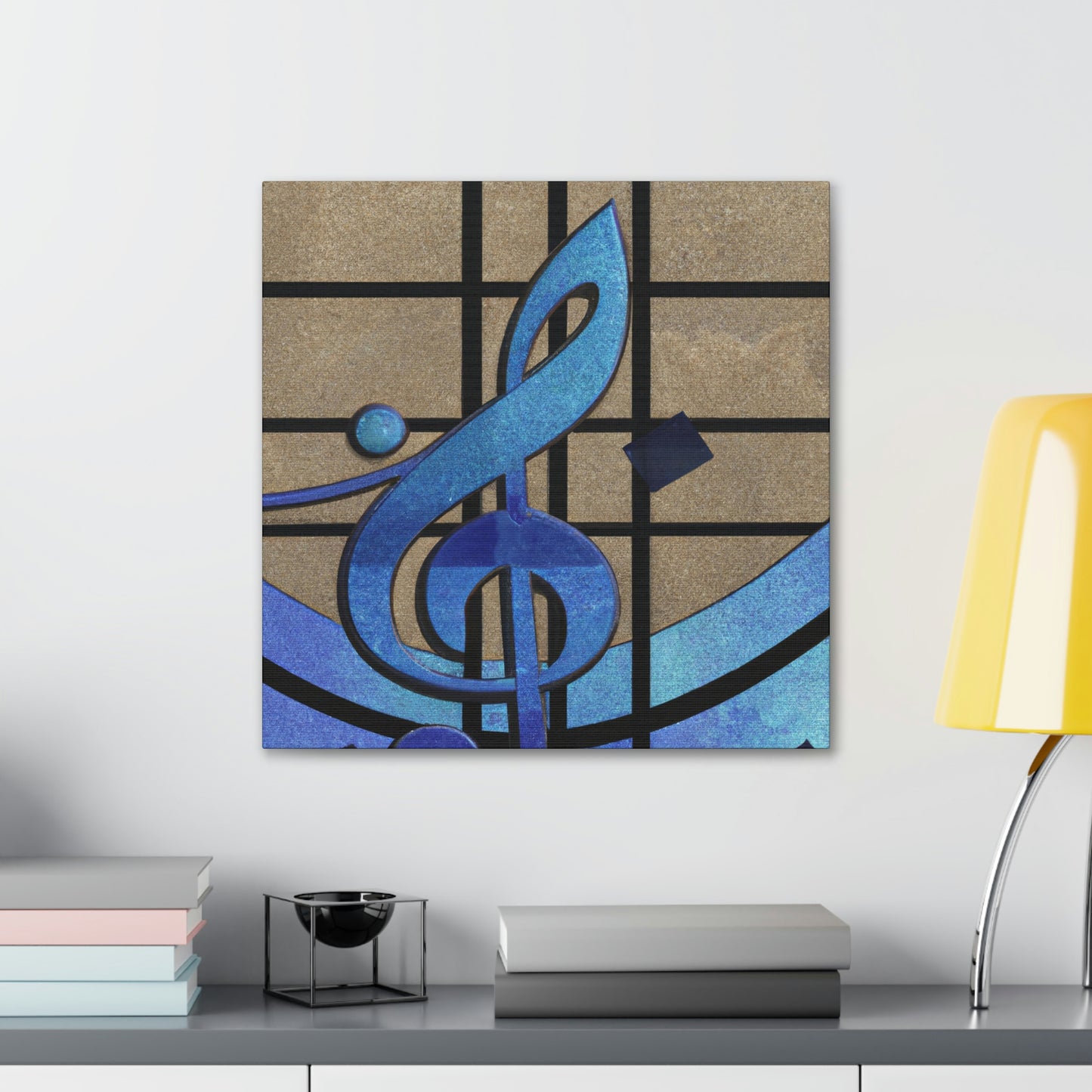 "Symphony of Melody Notes" - Canvas