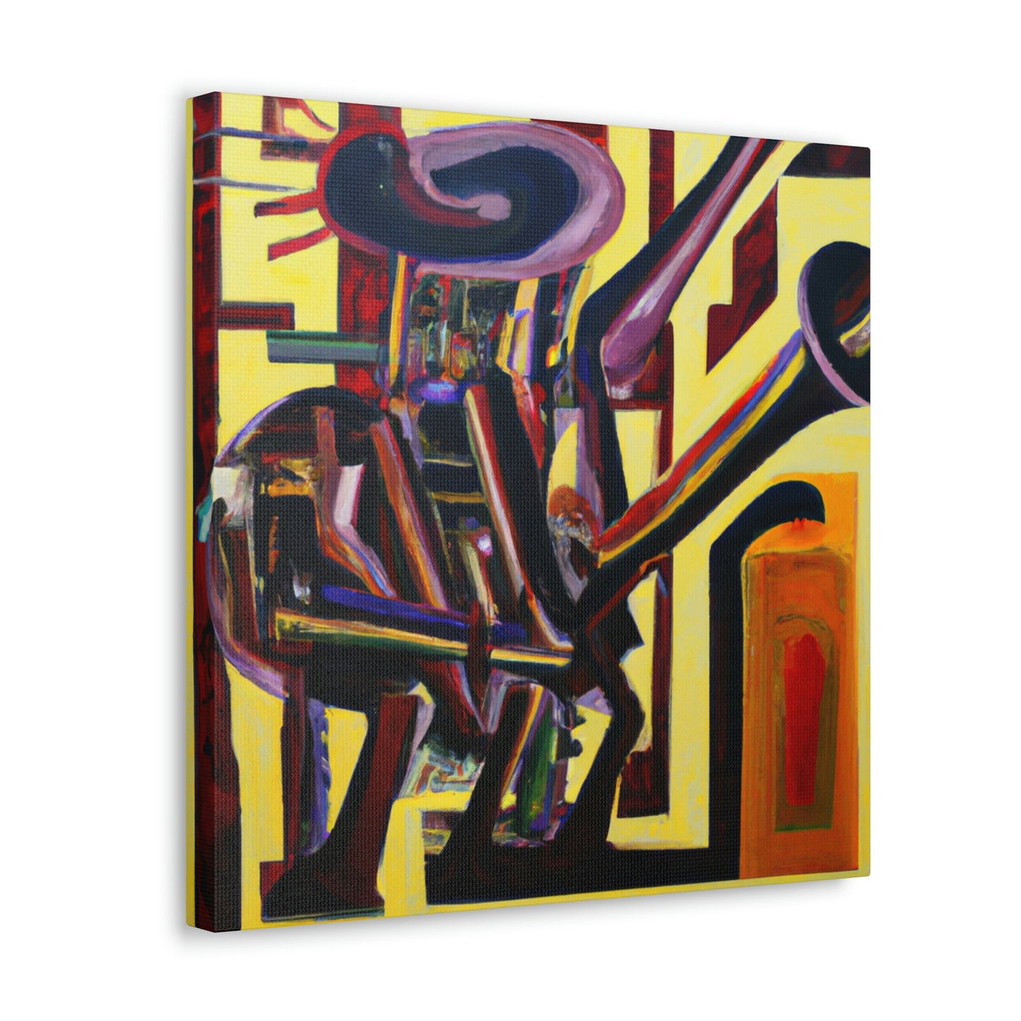 "Trumpet in Harmony" - Canvas