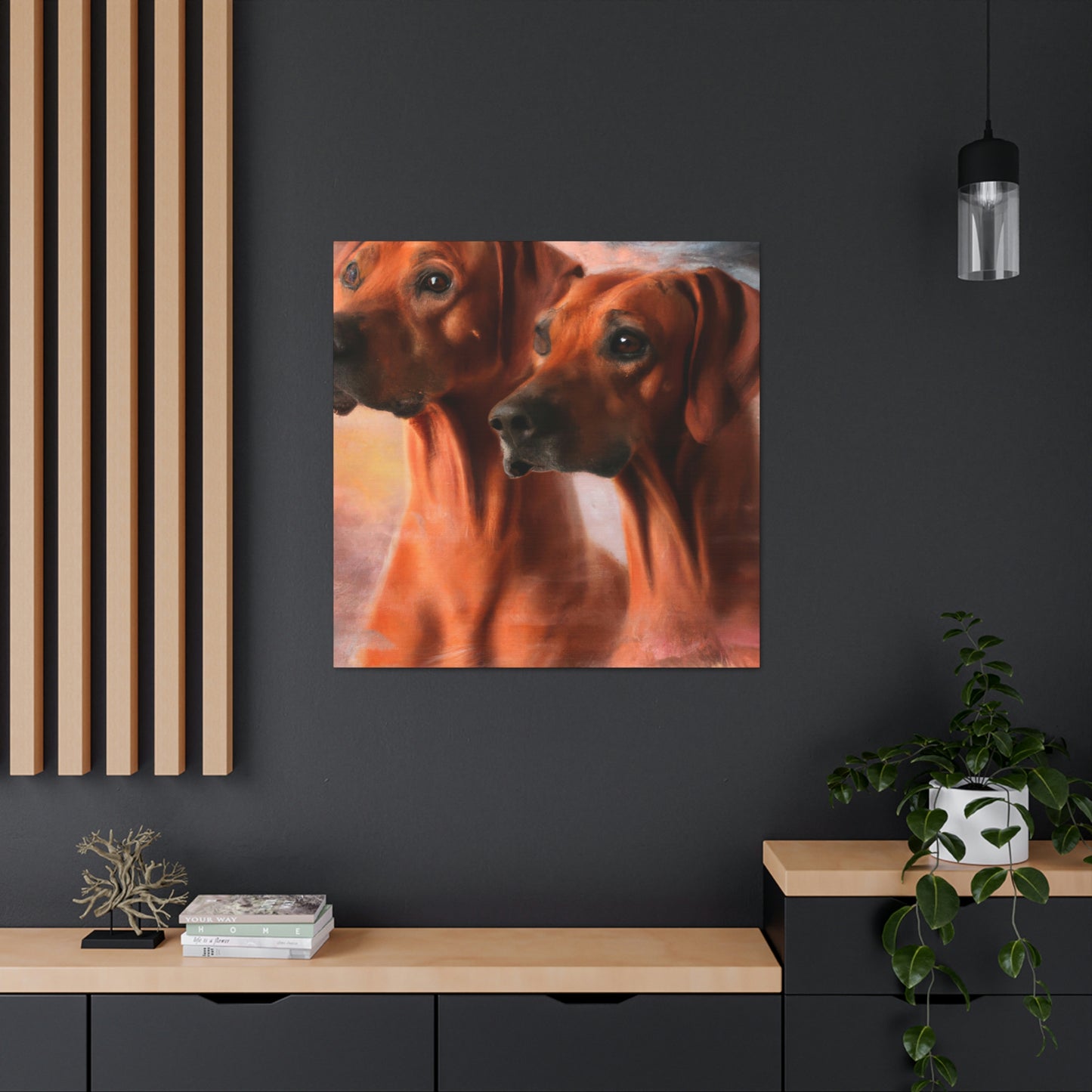 "Ridgeback in Surrealism" - Canvas