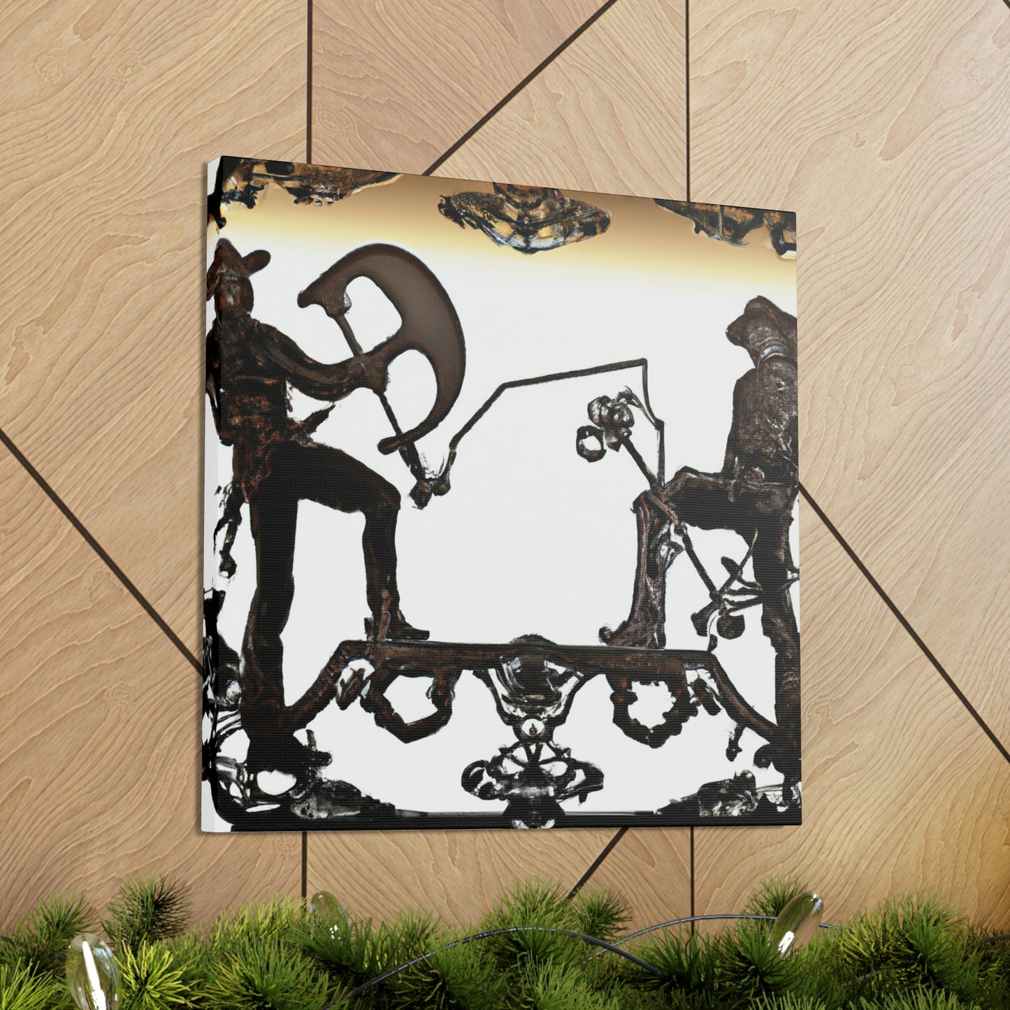 Branding Iron - Baroque - Canvas