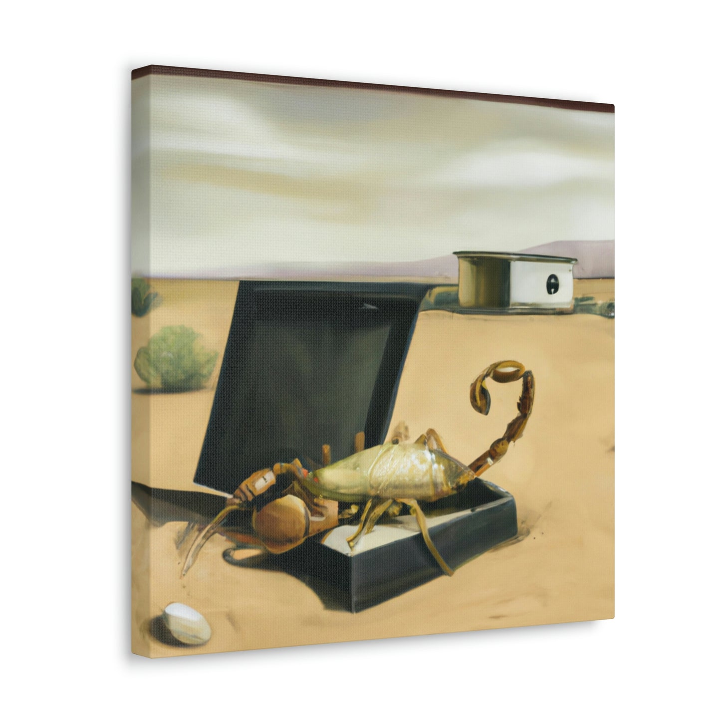 "Scorpion Through Timescape" - Canvas