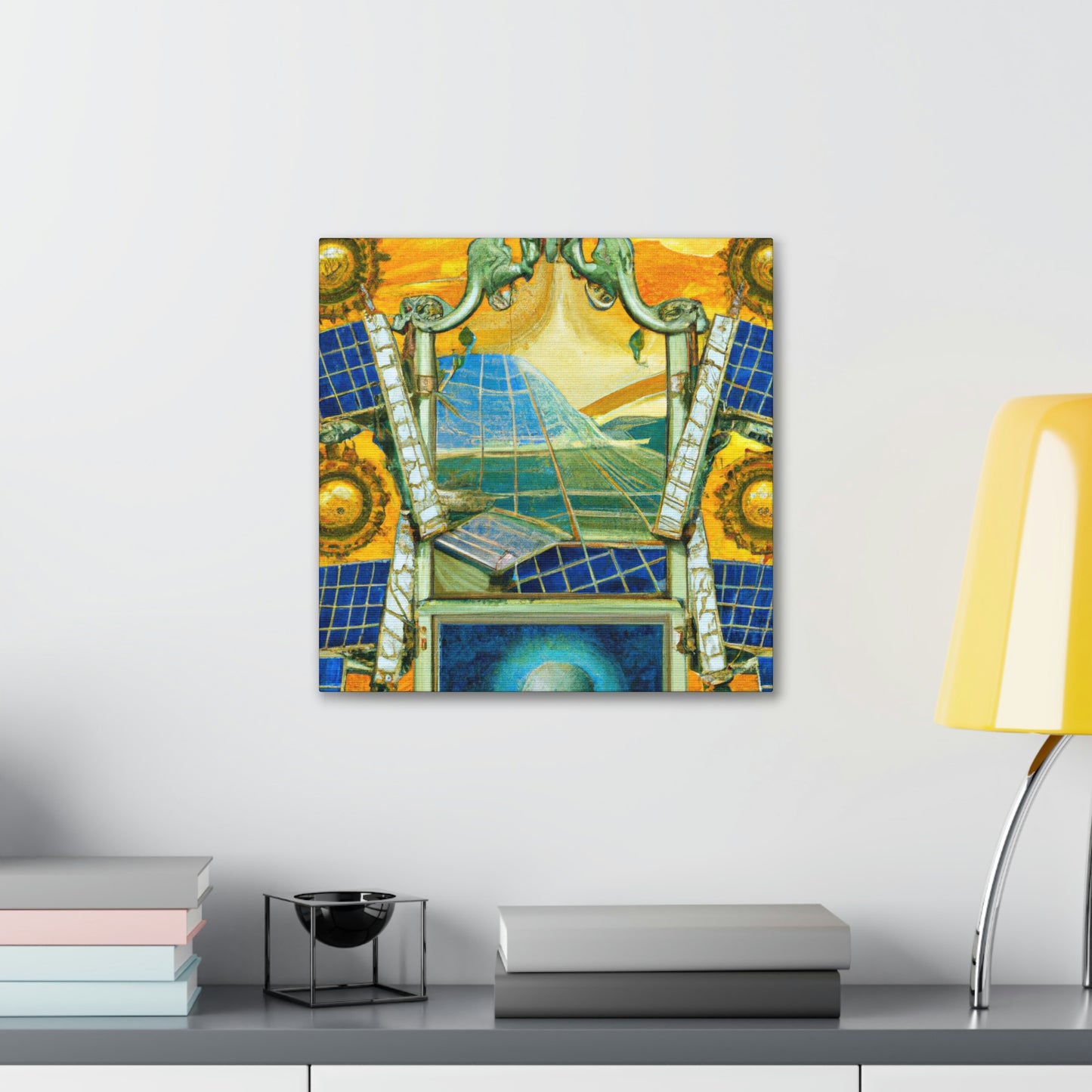 "Solar Panels Aristocracy" - Canvas