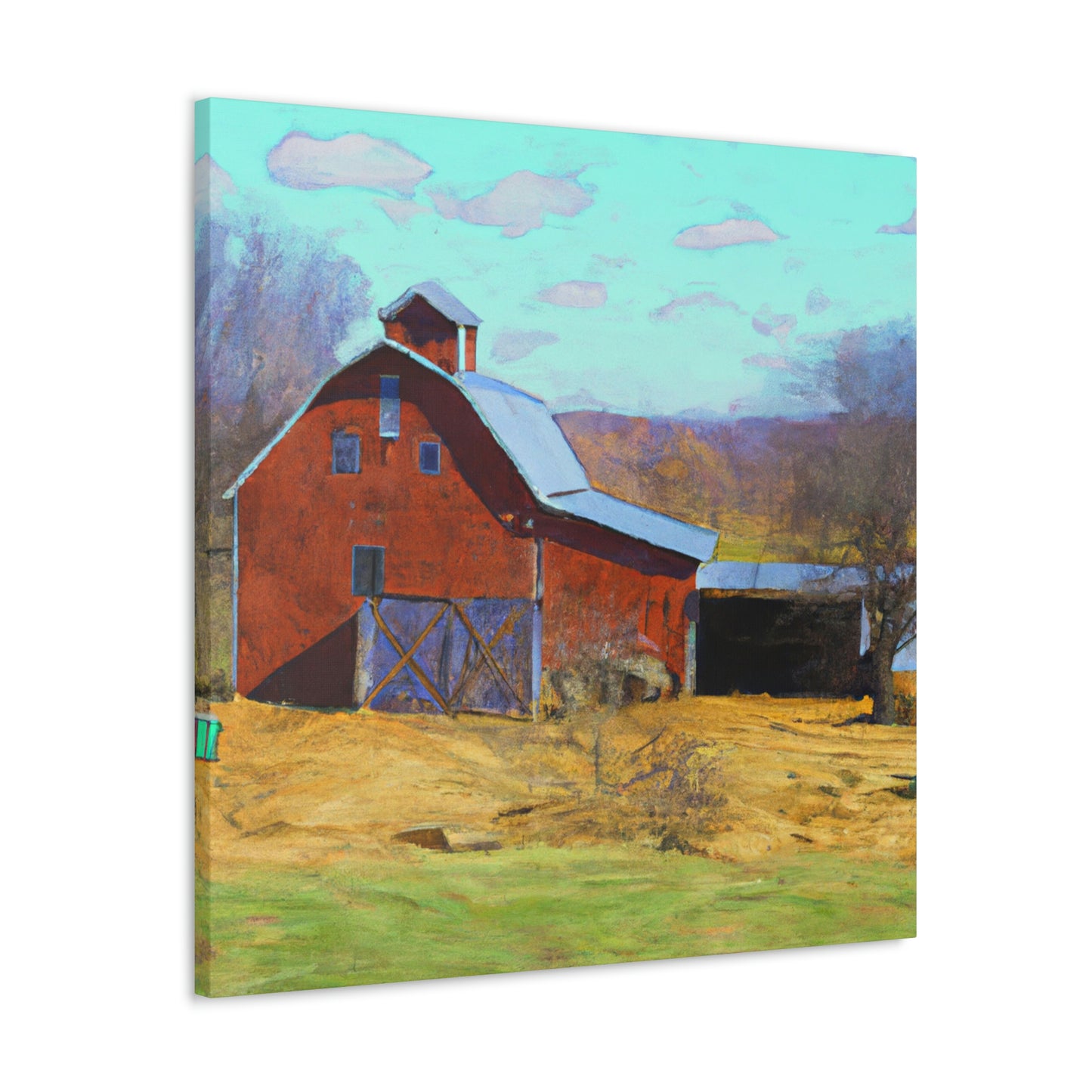 "Barn in the Countryside" - Canvas